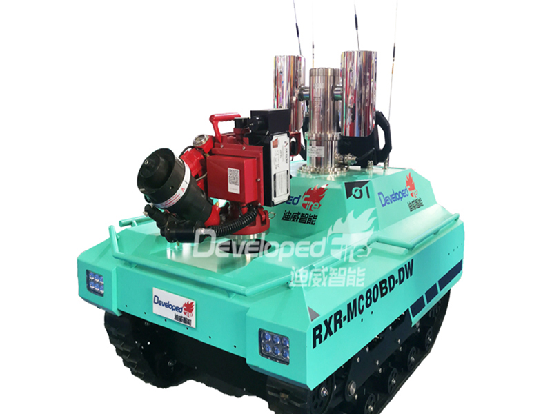 中型电动防爆灭火窥伺机械人